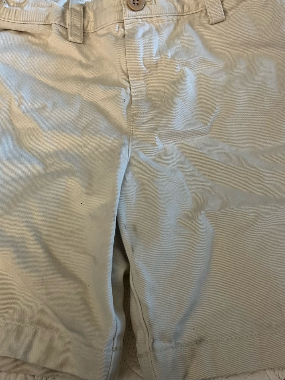 🍁 Vineyard Vines by Shep & Ian | Light Tan Cotton Twill Shorts | Boys Size 6
